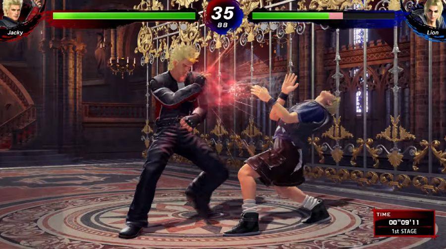 Virtua Fighter 5 R.E.V.O. World Stage match