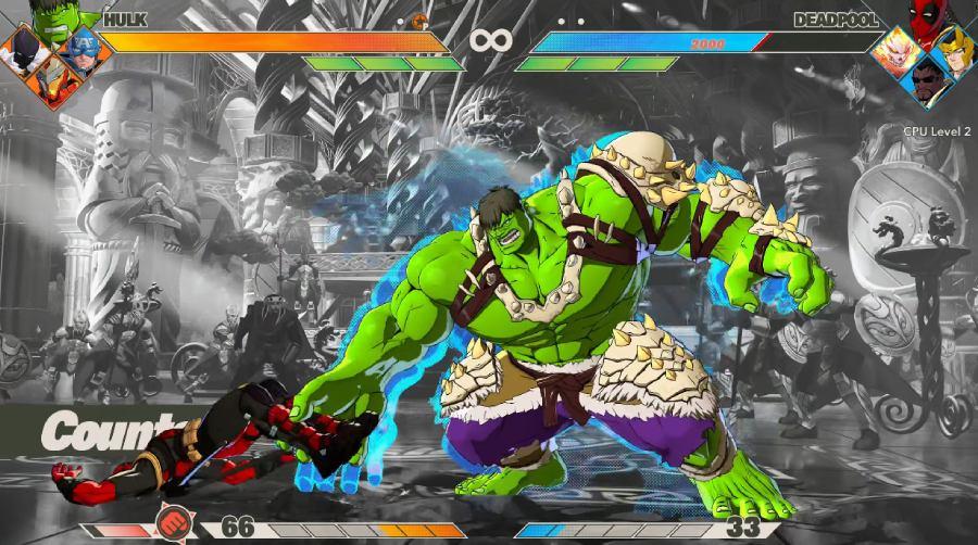Marvel Tokon: Fighting Souls tag battle