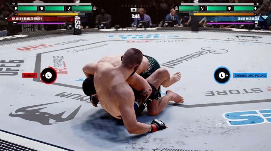 EA Sports UFC 6 fighting game