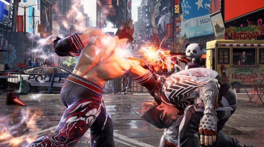 Tekken 8 match with one fighter in Heat
