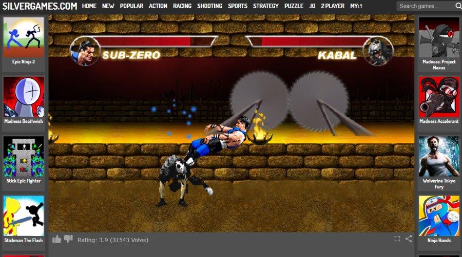 Mortal Kombat Karnage match