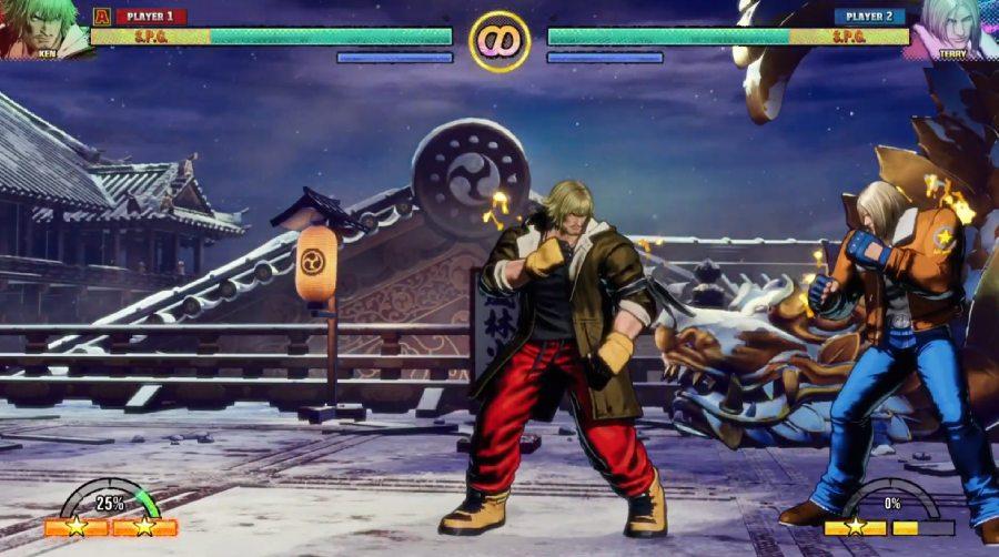 Fatal Fury: City of the Wolves match