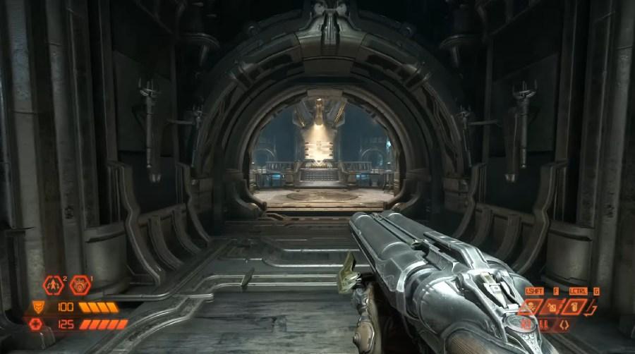 Doom Eternal Super Shotgun view in one of the best FPS shooter games
