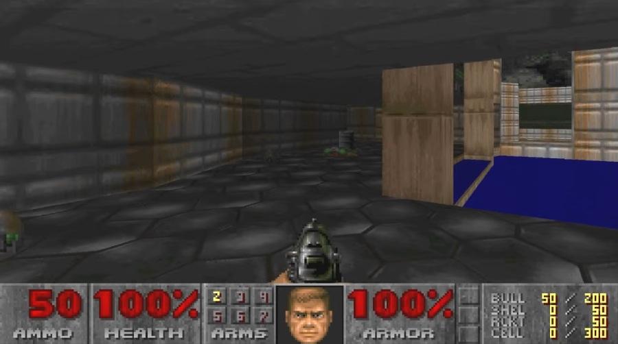 Doom 1, a classic among FPS shooter games