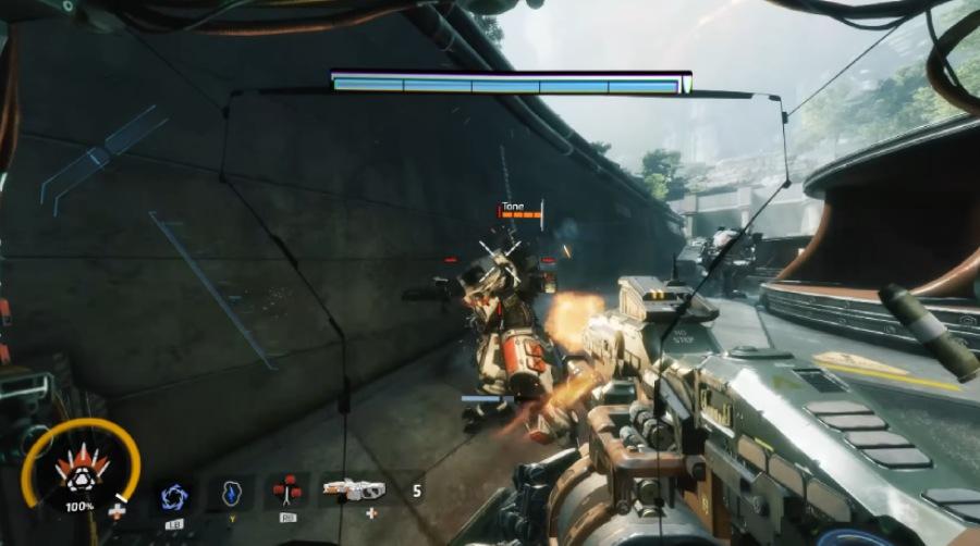 screenshot of Titanfall 2 gameplay