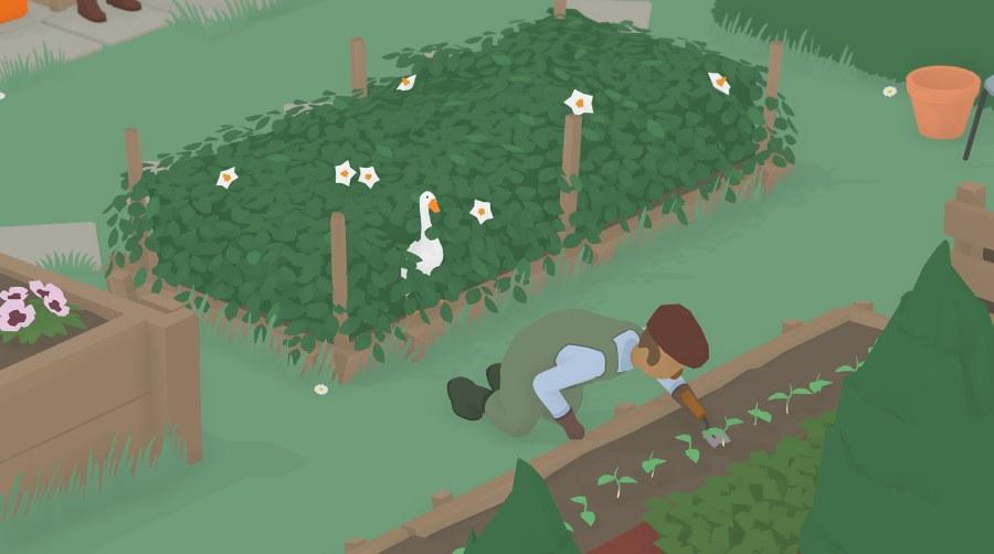 Untitled Goose Game garden